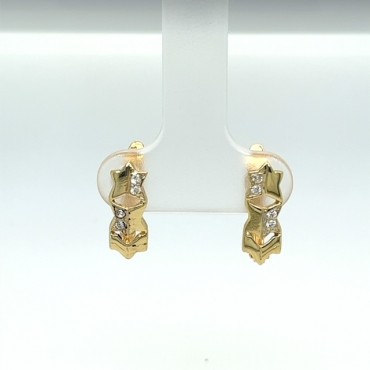 Aretes ligeros 14K