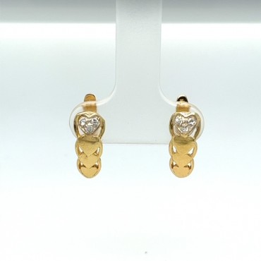 Aretes ligeros 14K