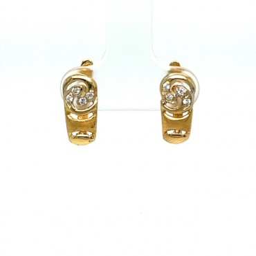 Aretes ligeros 14K