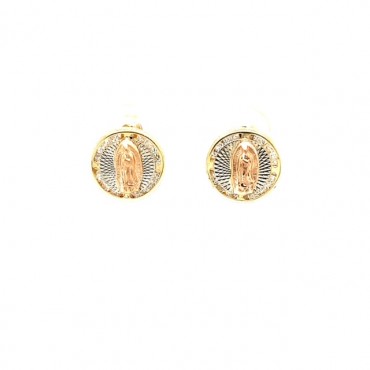 Broqueles Virgen 14K