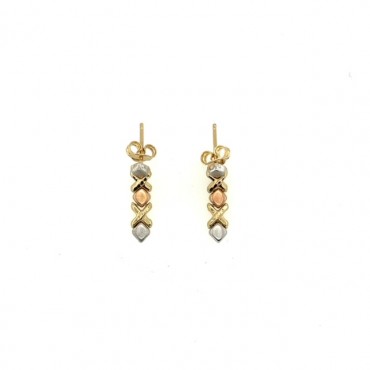 Aretes Fancy 14k