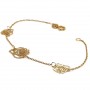 19523 Pulso Light Flor 14K...