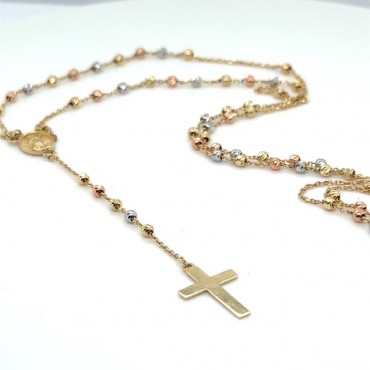 Rosario Ligero Oro 10K