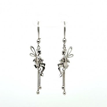 Aretes Hada Oro 10K