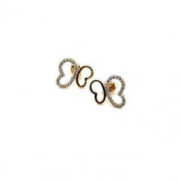 Aretes Mariposa Fancy Oro 10K
