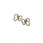 Aretes Mariposa Fancy Oro 10K